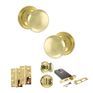 Old English Harrogate Door Knob Pack - Lock Set additional 82