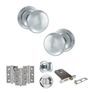 Old English Harrogate Door Knob Pack - Lock Set additional 77