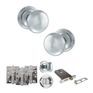 Old English Harrogate Door Knob Pack - Lock Set additional 75