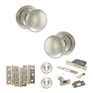 Old English Harrogate Door Knob Pack - Lock Set additional 72