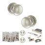 Old English Harrogate Door Knob Pack - Lock Set additional 71