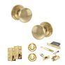 Old English Harrogate Door Knob Pack - Lock Set additional 61