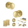 Old English Harrogate Door Knob Pack - Lock Set additional 52