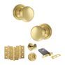 Old English Harrogate Door Knob Pack - Lock Set additional 50