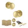 Old English Harrogate Door Knob Pack - Lock Set additional 49