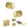 Old English Harrogate Door Knob Pack - Lock Set additional 46