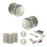 Old English Harrogate Door Knob Pack - Lock Set additional 36