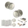 Old English Harrogate Door Knob Pack - Lock Set additional 35