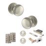 Old English Harrogate Door Knob Pack - Lock Set additional 34