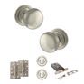 Old English Harrogate Door Knob Pack - Lock Set additional 29