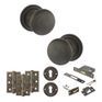 Old English Harrogate Door Knob Pack - Lock Set additional 27