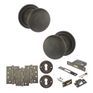 Old English Harrogate Door Knob Pack - Lock Set additional 26