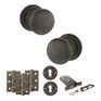Old English Harrogate Door Knob Pack - Lock Set additional 24