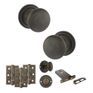 Old English Harrogate Door Knob Pack - Lock Set additional 23