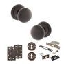Old English Harrogate Door Knob Pack - Lock Set additional 16