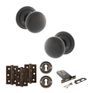 Old English Harrogate Door Knob Pack - Lock Set additional 15