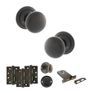 Old English Harrogate Door Knob Pack - Lock Set additional 12