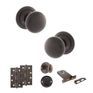 Old English Harrogate Door Knob Pack - Lock Set additional 10