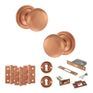 Old English Harrogate Door Knob Pack - Lock Set additional 9