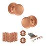 Old English Harrogate Door Knob Pack - Lock Set additional 6