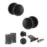 Old English Harrogate Door Knob Pack - Lock Set additional 100