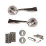 Old English Richmond Door Handle Pack - 3 Lever Lock Set additional 12