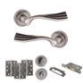 Old English Richmond Door Handle Pack - Bathroom Set additional 1