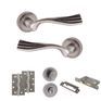Old English Richmond Door Handle Pack - Bathroom Set additional 3