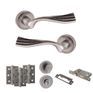 Old English Richmond Door Handle Pack - Bathroom Set additional 6