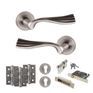 Old English Richmond Door Handle Pack - Euro Lock Set additional 7