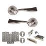 Old English Richmond Door Handle Pack - Euro Lock Set additional 10