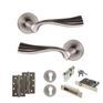Old English Richmond Door Handle Pack - Euro Lock Set additional 11