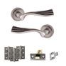 Old English Richmond Door Handle Pack - Latch Set additional 2