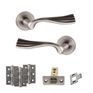 Old English Richmond Door Handle Pack - Latch Set additional 8