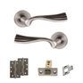 Old English Richmond Door Handle Pack - Latch Set additional 12