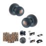 Old English Ripon Door Knob Pack - Bathroom Set additional 31