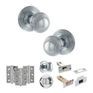 Old English Ripon Door Knob Pack - Bathroom Set additional 65