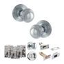 Old English Ripon Door Knob Pack - Bathroom Set additional 67