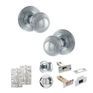 Old English Ripon Door Knob Pack - Bathroom Set additional 70