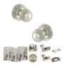 Old English Ripon Door Knob Pack - Bathroom Set additional 74