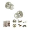 Old English Ripon Door Knob Pack - Bathroom Set additional 64