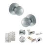 Old English Ripon Door Knob Pack - Bathroom Set additional 45