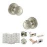 Old English Ripon Door Knob Pack - Bathroom Set additional 49