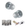 Old English Ripon Door Knob Pack - Latch Set additional 68