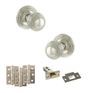 Old English Ripon Door Knob Pack - Latch Set additional 72