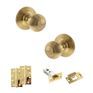 Old English Ripon Door Knob Pack - Latch Set additional 81