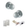 Old English Ripon Door Knob Pack - Latch Set additional 45