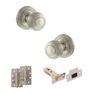 Old English Ripon Door Knob Pack - Latch Set additional 51