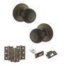 Old English Ripon Door Knob Pack - Latch Set additional 43