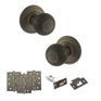 Old English Ripon Door Knob Pack - Latch Set additional 55